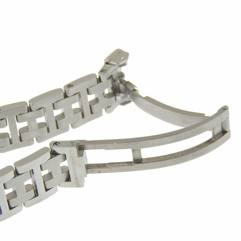 愛馬仕 Clipper Date CL4 210,淺藍色錶盤,不鏽鋼,石英機芯,約 24 毫米,女士腕錶。-5