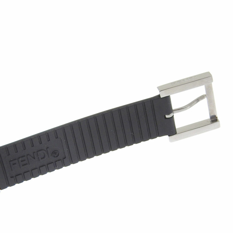 Fendi FENDI Bousla 8010L 紅色錶盤 不鏽鋼/橡膠 石英電池 約 27 毫米 女士腕錶-4