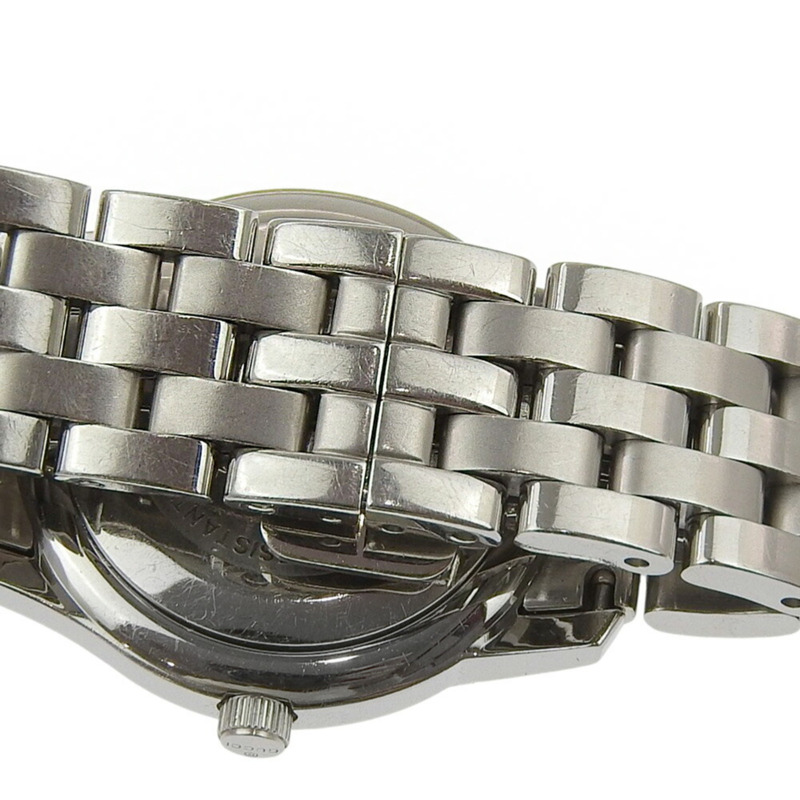 Gucci 5500L 黑色錶盤不鏽鋼石英腕錶,錶徑約 26 毫米,女士日期顯示-5