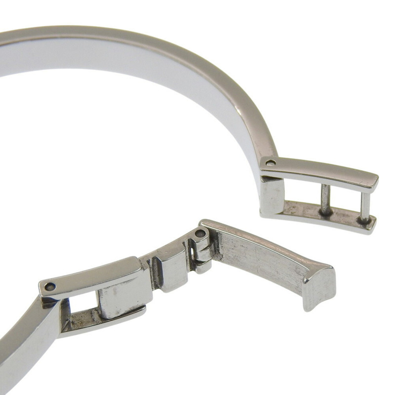 Gucci 105 花卉錶盤黑色單鑽不鏽鋼石英電池女錶,錶徑約25毫米,兩針-5