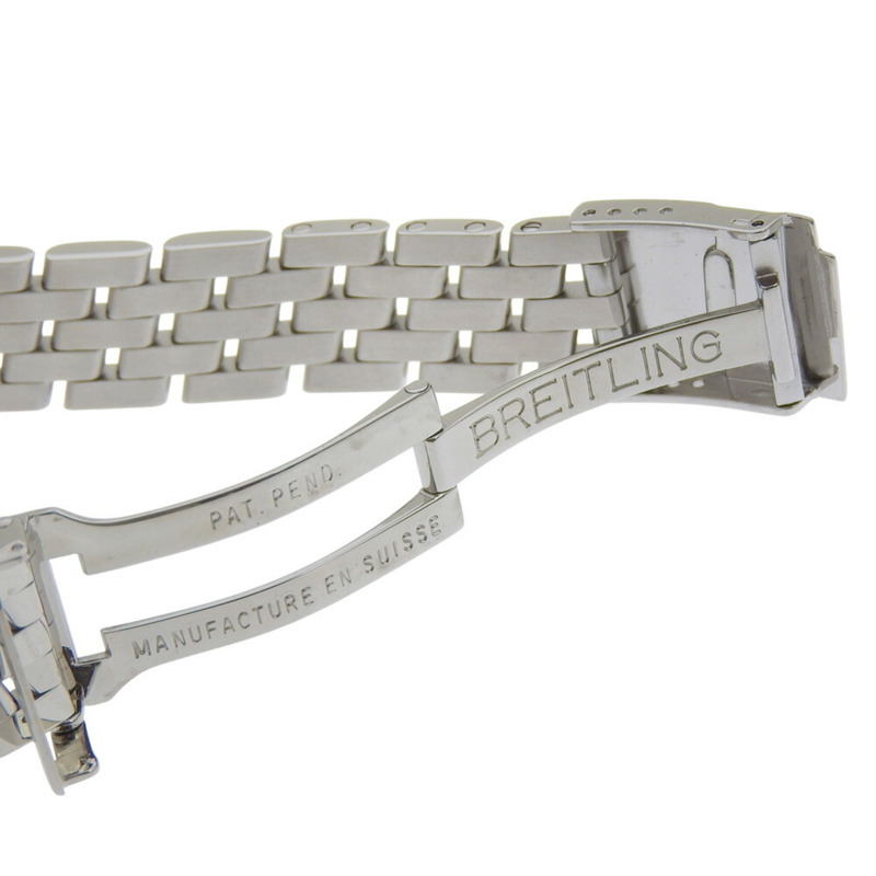 百年靈 (Breitling) Calistino Date B52345 淺粉紅錶盤 不鏽鋼石英錶 28毫米-4