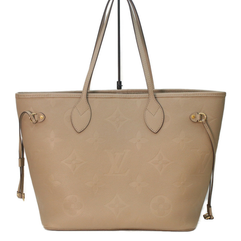 路易威登 M45686 Empreinte Turtletrell Neverfull MM 手提包（灰褐色）女士 RFID（IC）-2