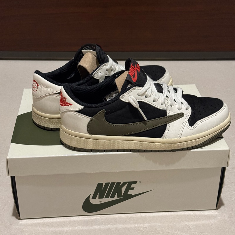 Travis Scott Air Jordan 1 Low OG Olive-3