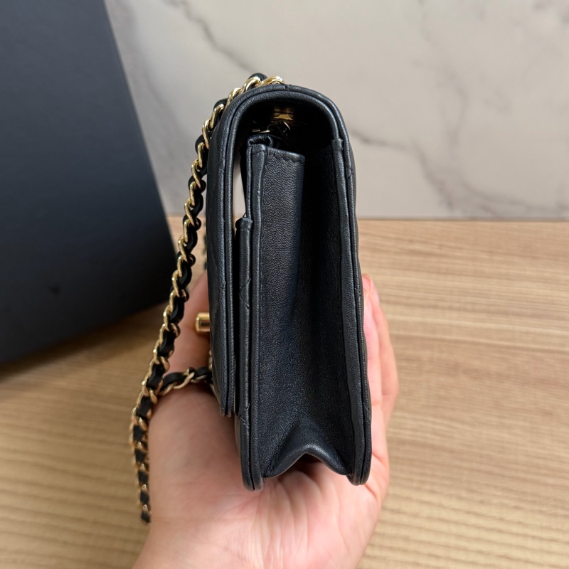 （95新）香奈兒 trendy cc woc 口蓋包 晶片款式-3