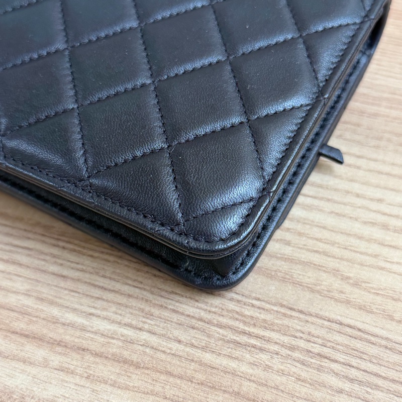 （95新）香奈兒 trendy cc woc 口蓋包 晶片款式-12