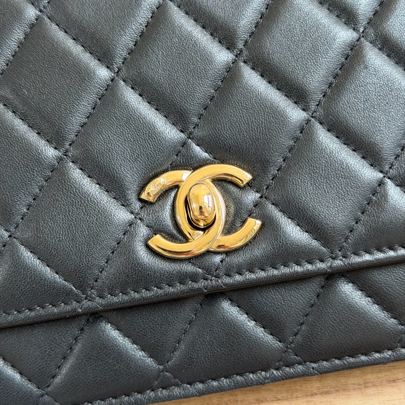 （95新）香奈兒 trendy cc woc 口蓋包 晶片款式-14