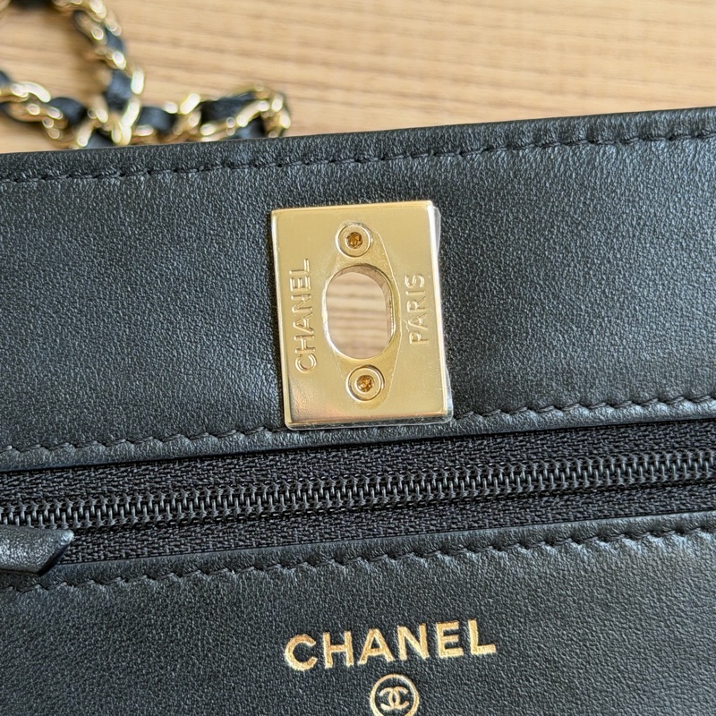 （95新）香奈兒 trendy cc woc 口蓋包 晶片款式-16