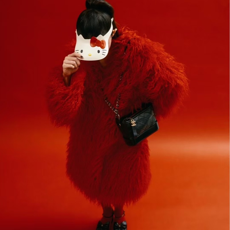 CHANEL香奈兒黑金小號流浪包單肩斜🌹低價出售-40