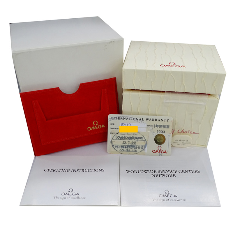 歐米茄星座系列 1591.71 女士腕錶，品牌名稱，貝殼錶殼，日期顯示，自動上鍊機芯，不鏽鋼 (SS)，銀色-6