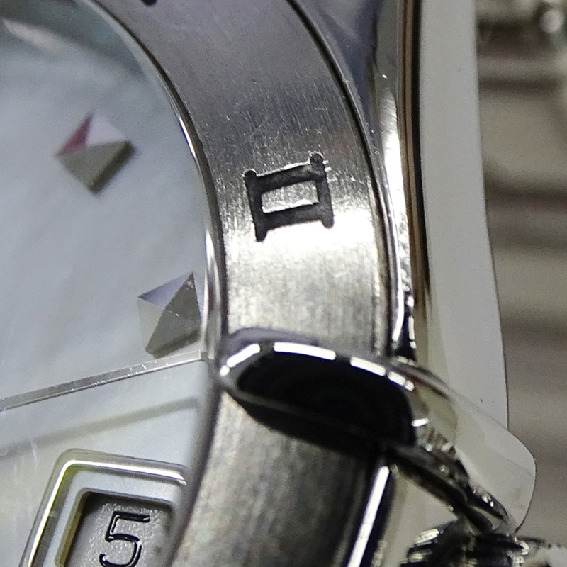 歐米茄星座系列 1591.71 女士腕錶，品牌名稱，貝殼錶殼，日期顯示，自動上鍊機芯，不鏽鋼 (SS)，銀色-14