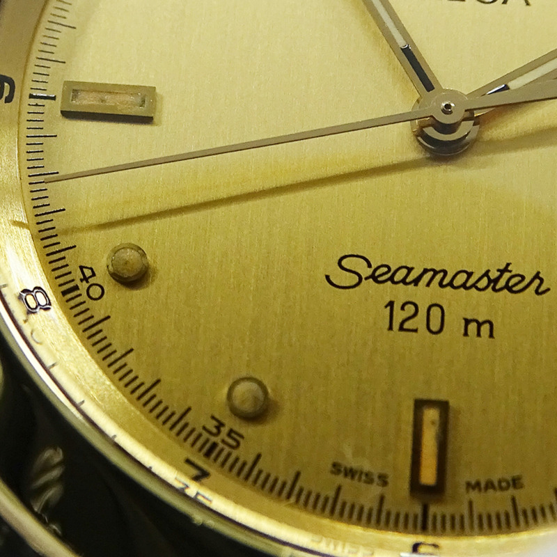 歐米茄海馬系列 2311.10 男士腕錶，品牌名稱，日期顯示，120 公尺防水，石英機芯，不鏽鋼 (SS) 和黃金 (YG) 組合。-14