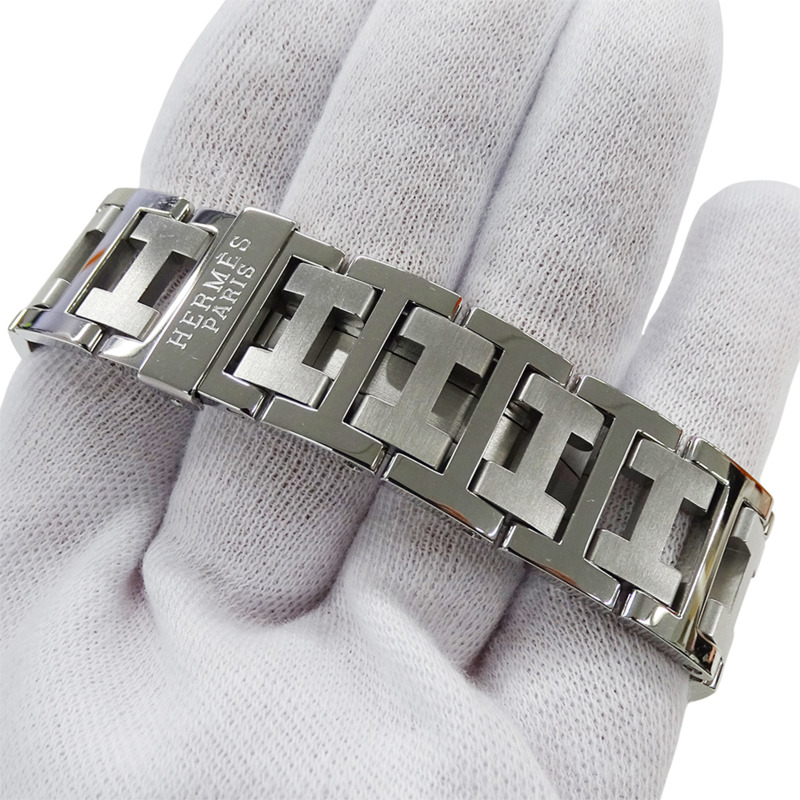 愛馬仕 (Hermes) 男士腕錶 Clipper Diver Date 石英 QZ 不鏽鋼 CL7.710 銀白色-4