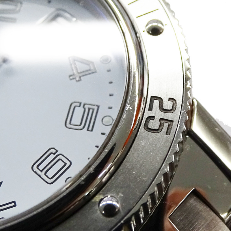 愛馬仕 (Hermes) 男士腕錶 Clipper Diver Date 石英 QZ 不鏽鋼 CL7.710 銀白色-12