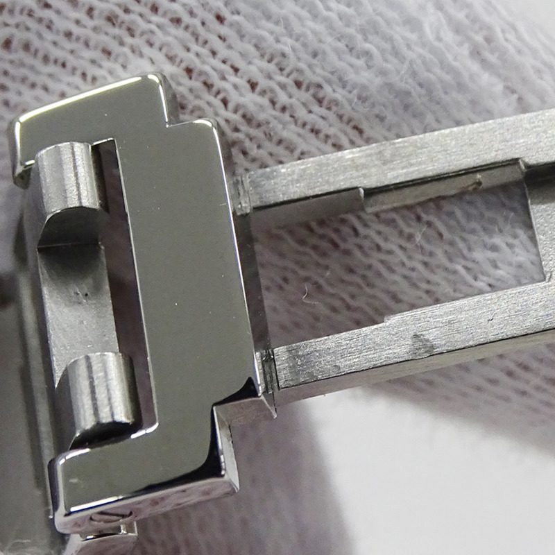 愛馬仕 (Hermes) 女士腕錶，Clipper 計時碼表，石英機芯，不銹鋼 (SS)，CL1.310，銀色和黑色-8