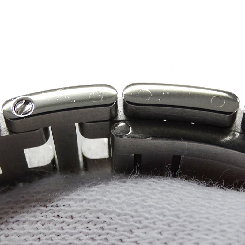 愛馬仕 (Hermes) 女士腕錶,Clipper Date系列,石英機芯,不銹鋼 (SS),CL4.210,銀色和黑色-11