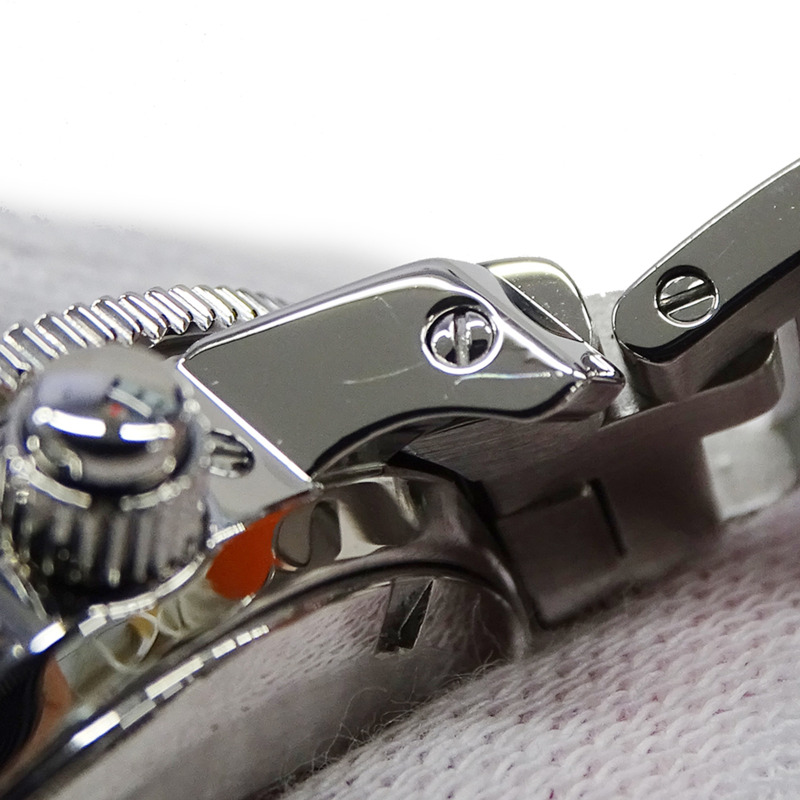 愛馬仕 (Hermes) 女士腕錶,品牌:Clipper Diver Chronograph Date,石英機芯,不鏽鋼 (SS),CL2.310,銀色和黑色-11