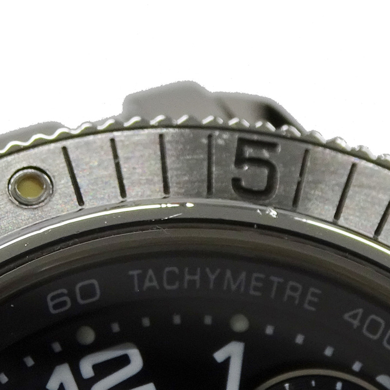 愛馬仕 (Hermes) 女士腕錶,品牌:Clipper Diver Chronograph Date,石英機芯,不鏽鋼 (SS),CL2.310,銀色和黑色-14