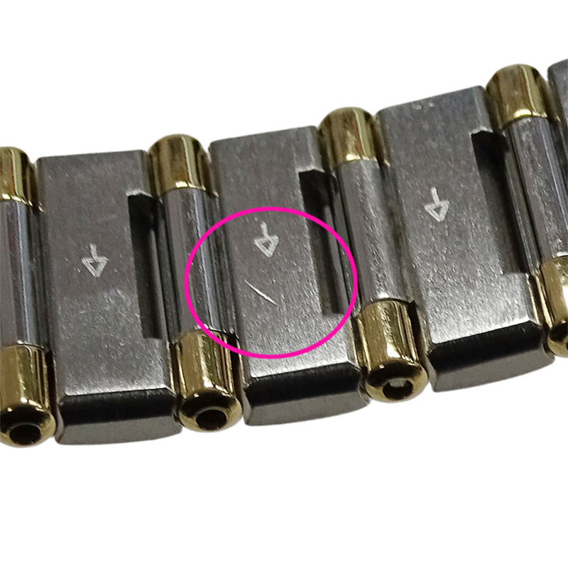 歐米茄星座系列迷你 1362.70 女士腕錶，品牌名稱，貝殼錶殼，石英機芯，不銹鋼 (SS) 和黃金 (YG) 組合。-9