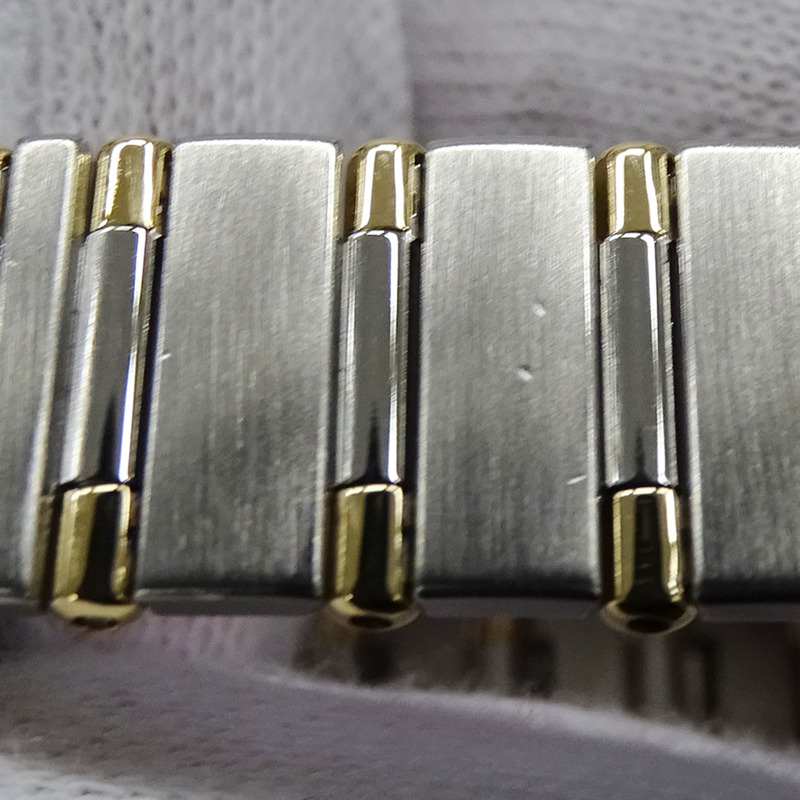 歐米茄星座系列迷你 1362.70 女士腕錶，品牌名稱，貝殼錶殼，石英機芯，不銹鋼 (SS) 和黃金 (YG) 組合。-12