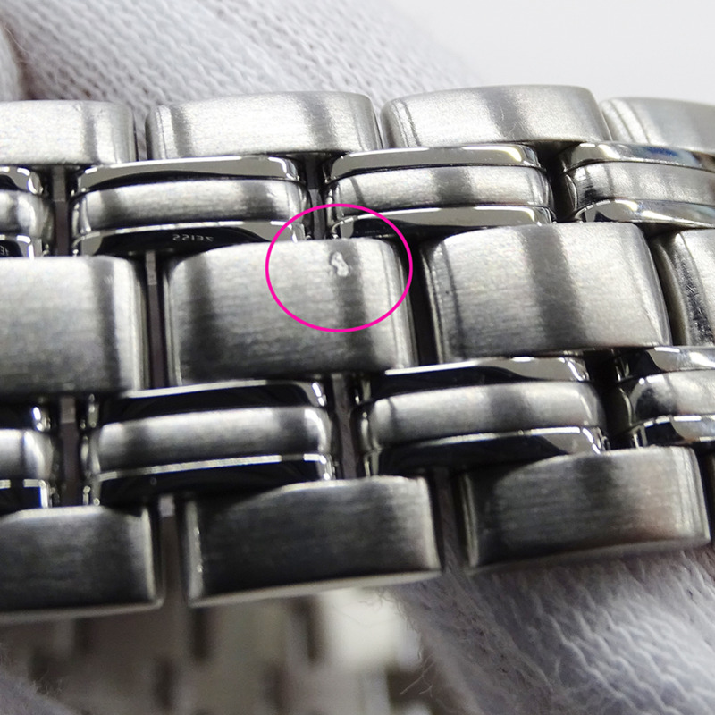 歐米茄海馬系列120 Jacques Mayol 2506.80 男士腕錶，品牌名稱，限量發行3000枚，日期顯示，自動上鍊機芯，不銹鋼材質，銀色和藍色錶盤。-9