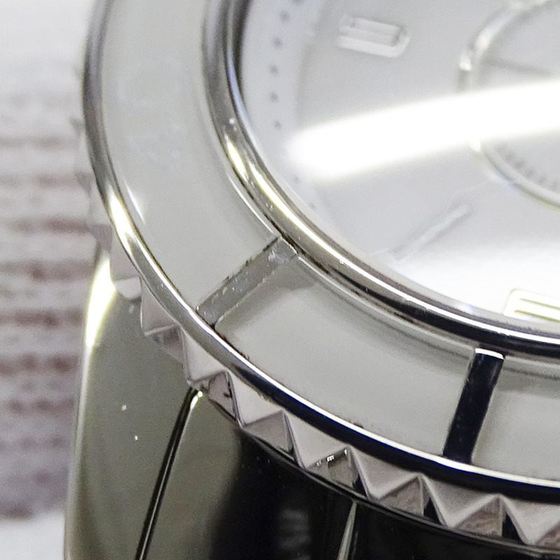 Dior 女士手錶,品牌名稱,水晶,石英,不銹鋼 (SS),CD112112,銀色,白色。-14