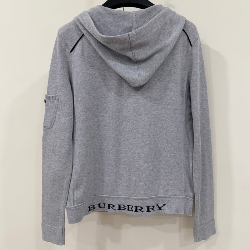 BURBERRY 倫敦 連帽字母抽繩外套-2