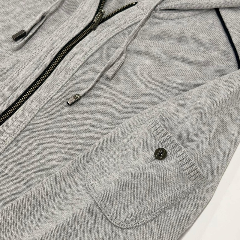 BURBERRY 倫敦 連帽字母抽繩外套-4