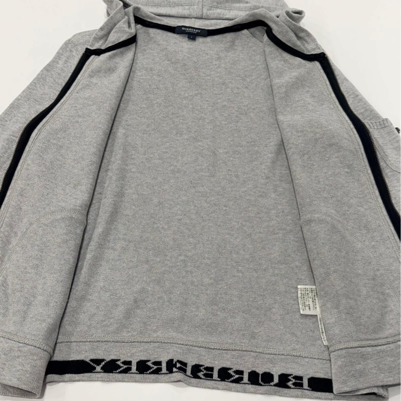 BURBERRY 倫敦 連帽字母抽繩外套-7