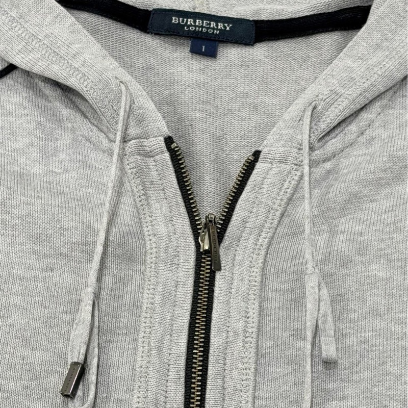 BURBERRY 倫敦 連帽字母抽繩外套-8