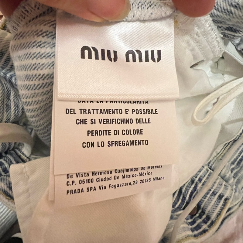 Miumiu花苞牛仔褲24碼-3