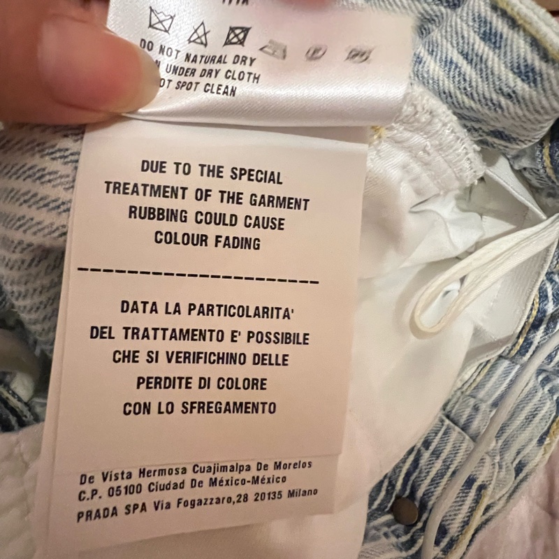 Miumiu花苞牛仔褲24碼-4