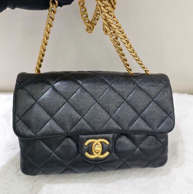 chanel香奈兒23b 金柱cf黑金-0