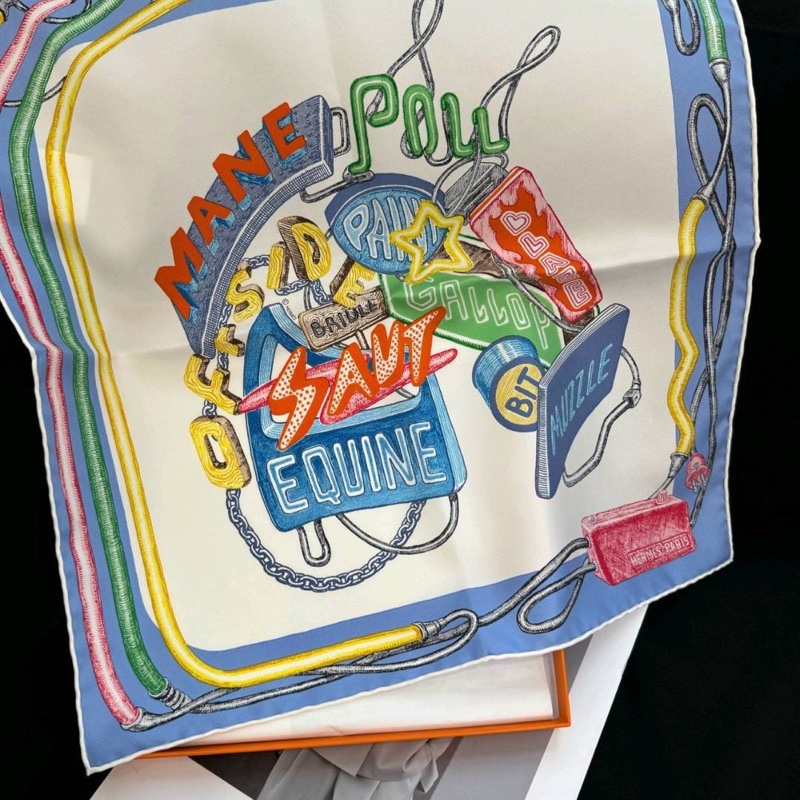 愛馬仕Hermea 絲巾-1