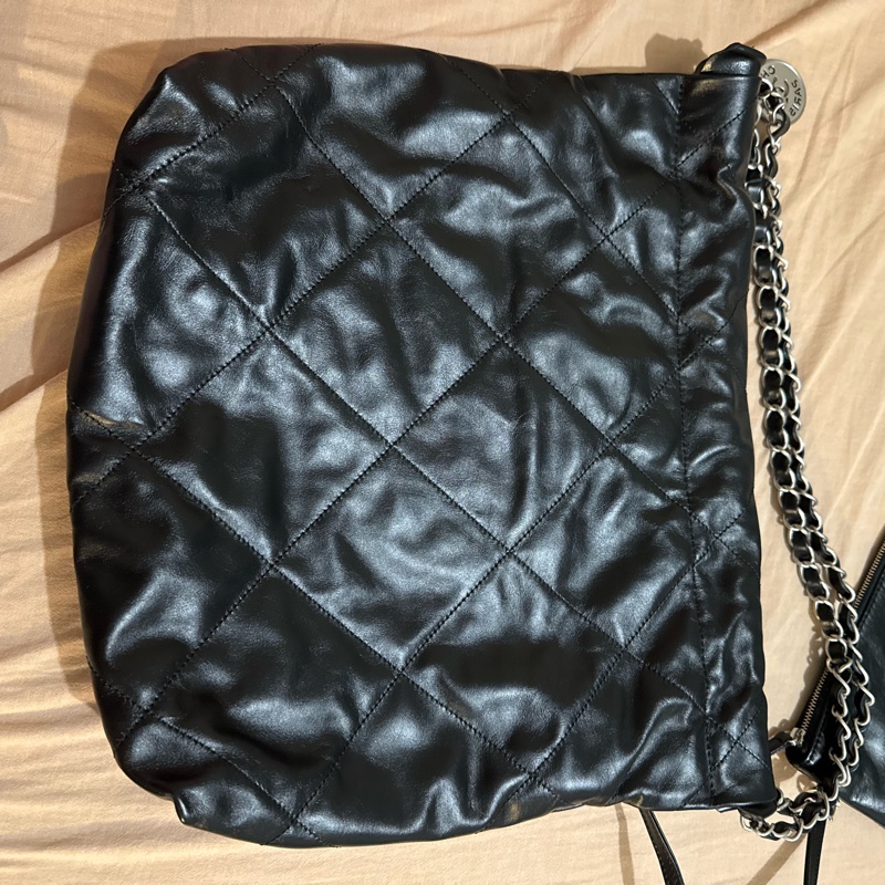 Chanel 22 香奈兒 22 黑銀 small 小號-2