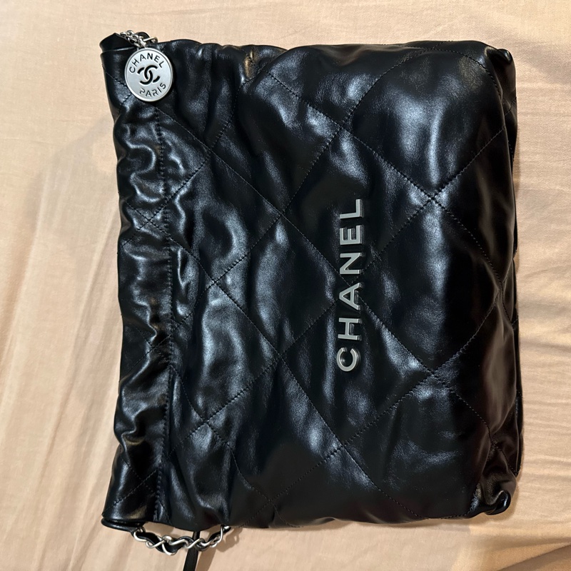 Chanel 22 香奈兒 22 黑銀 small 小號-5