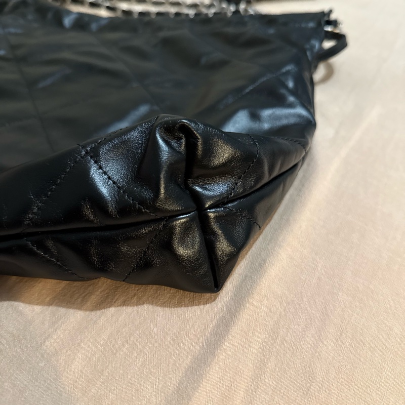 Chanel 22 香奈兒 22 黑銀 small 小號-7