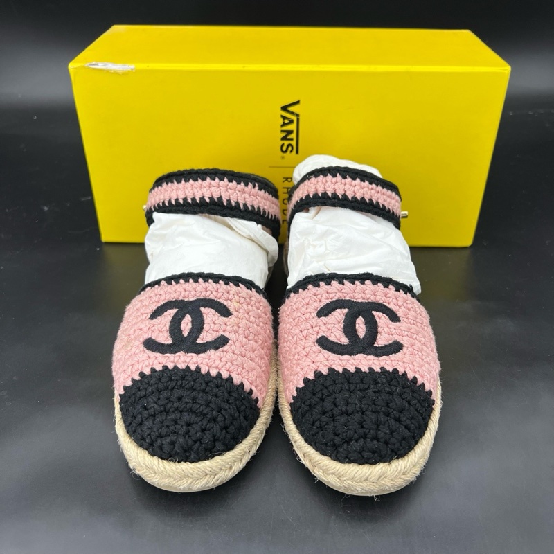 Chanel 香奈兒 新款 編織小香風平底鞋 36 碼-1