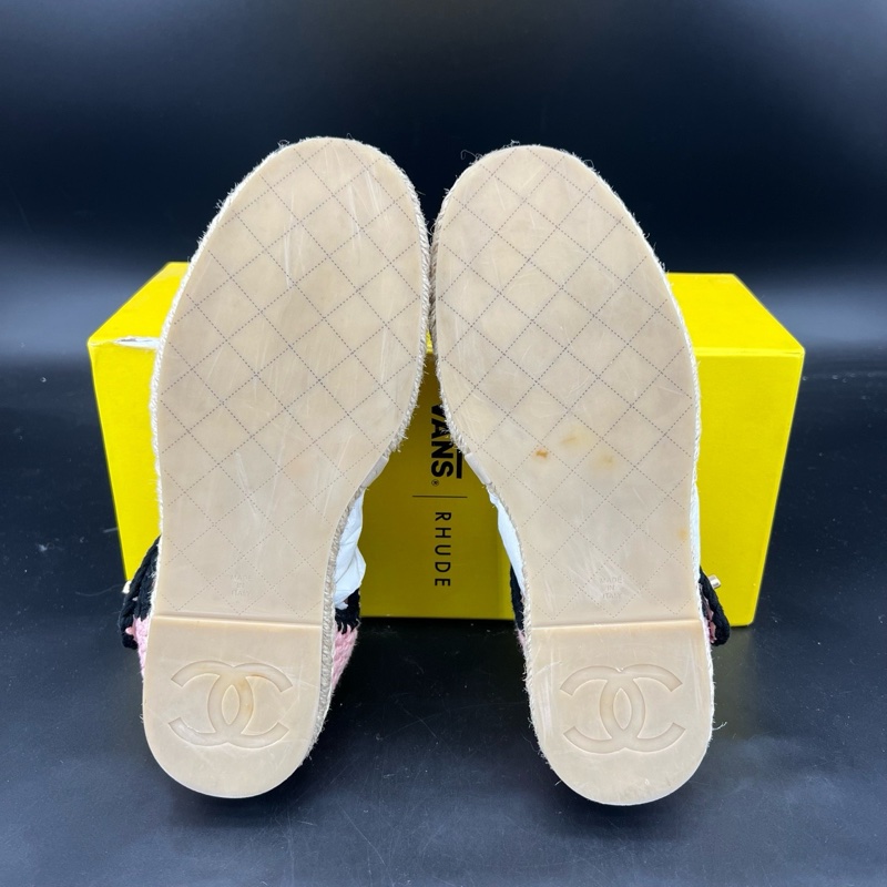 Chanel 香奈兒 新款 編織小香風平底鞋 36 碼-3