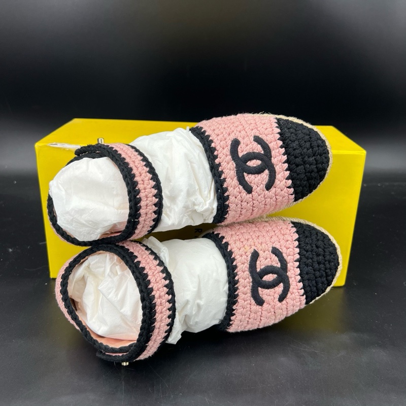 Chanel 香奈兒 新款 編織小香風平底鞋 36 碼-4