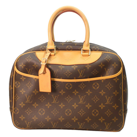 路易威登 M47270 Monogram Deauville 手提包，棕色，女士手提包