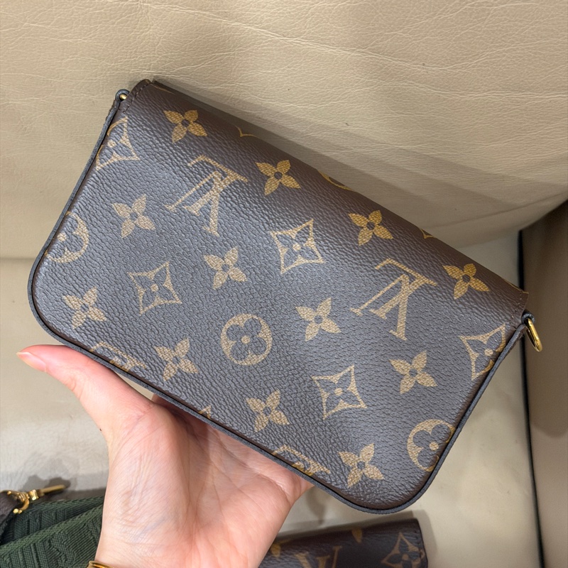 全新全配❤️ lv #二合一 #老花 #woc #三合一-9