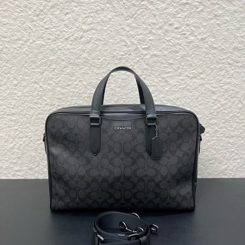 98新COACH蔻馳Graham 39 經典老花 公文包