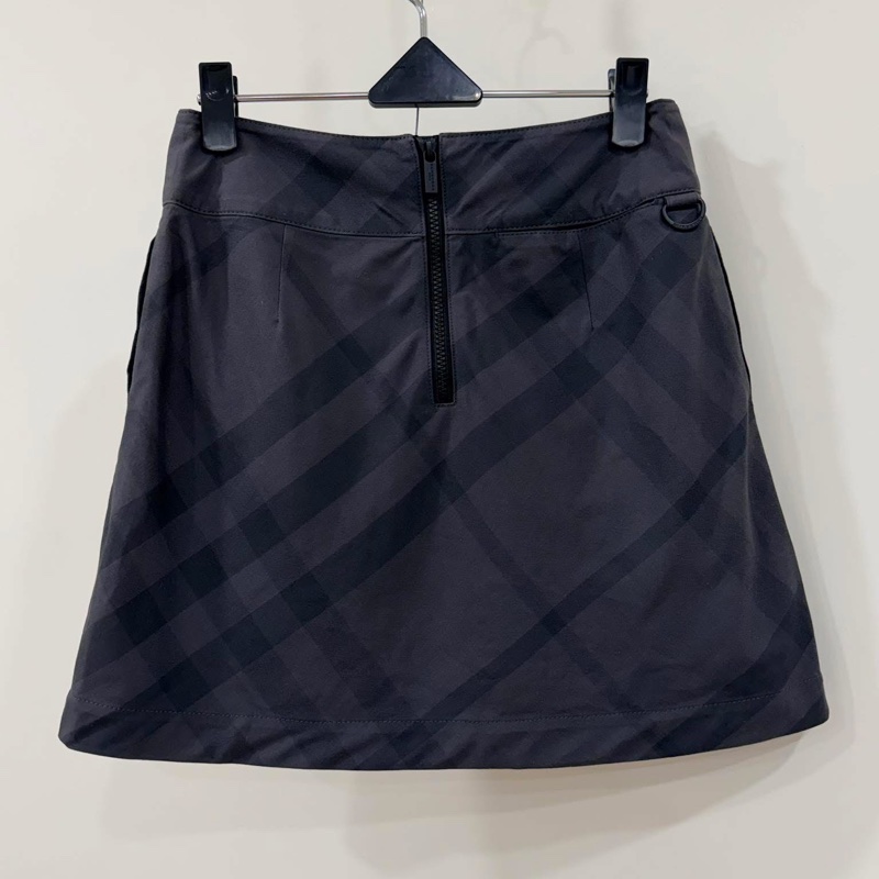 BURBERRY GOLF 格紋扣環口袋短裙-2