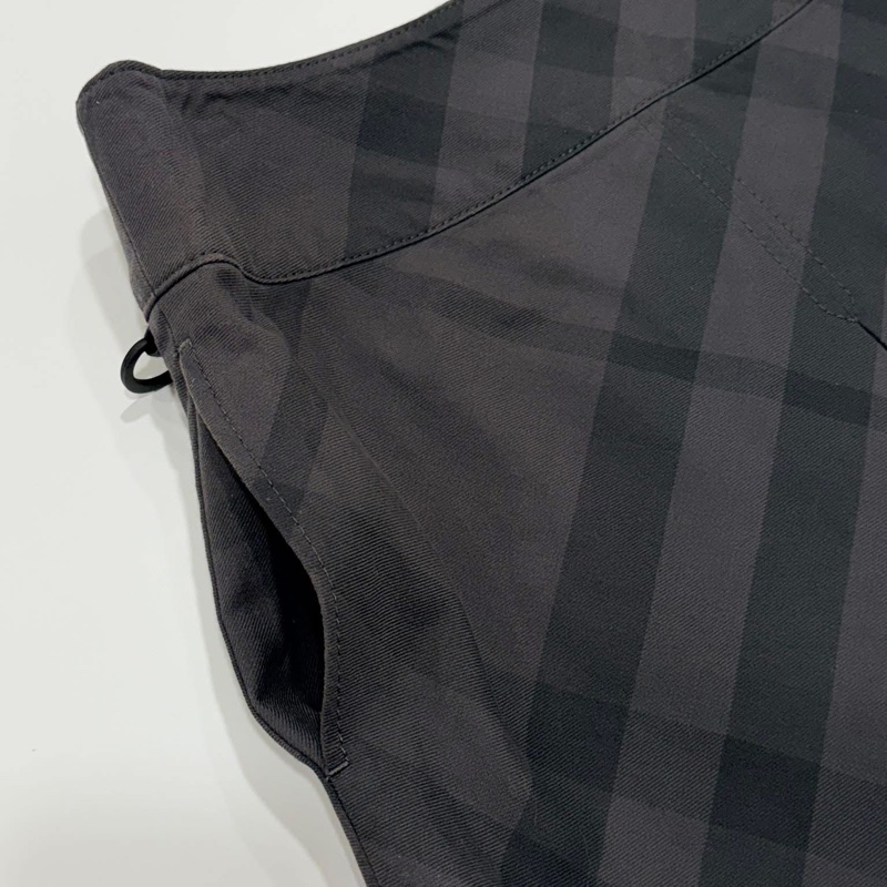 BURBERRY GOLF 格紋扣環口袋短裙-5