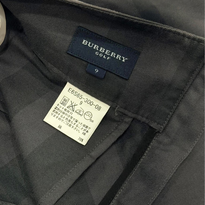 BURBERRY GOLF 格紋扣環口袋短裙-9