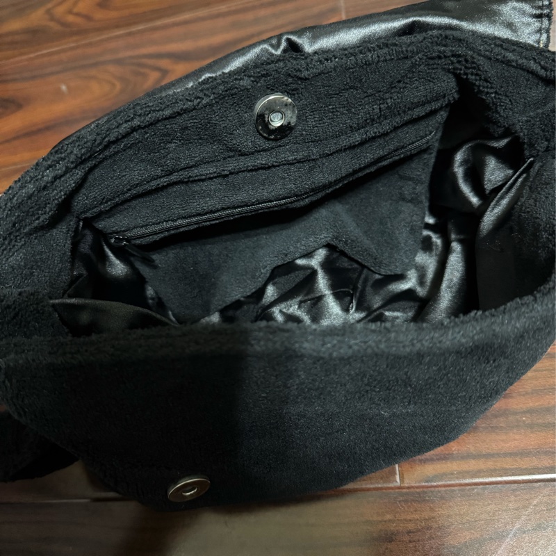 CHANEL Vintage 大CC 毛巾布 腰包 斜背包-2