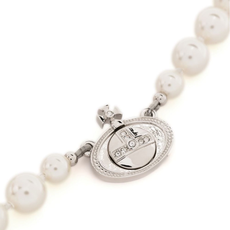 Vivienne Westwood 女士 珍珠吊墜項圈均碼碼-4