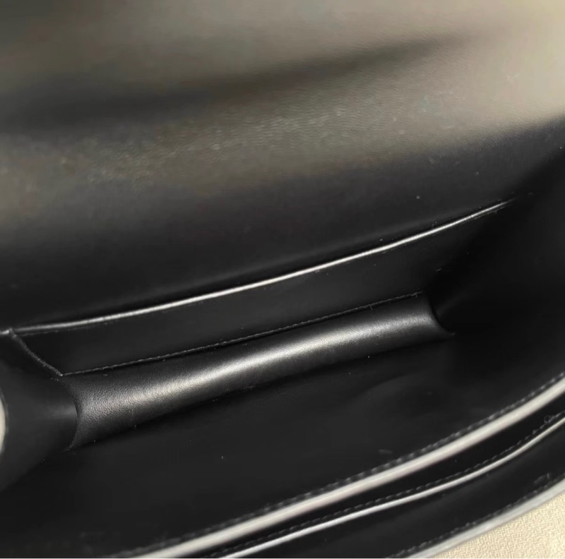 Hermes愛馬仕康康 mini Constance 19黑銀 ev皮 D刻-6