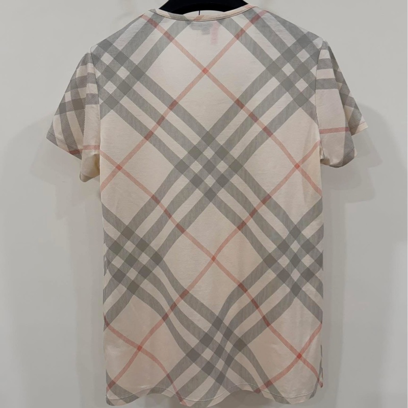 BURBERRY 倫敦 格紋短袖上衣-3