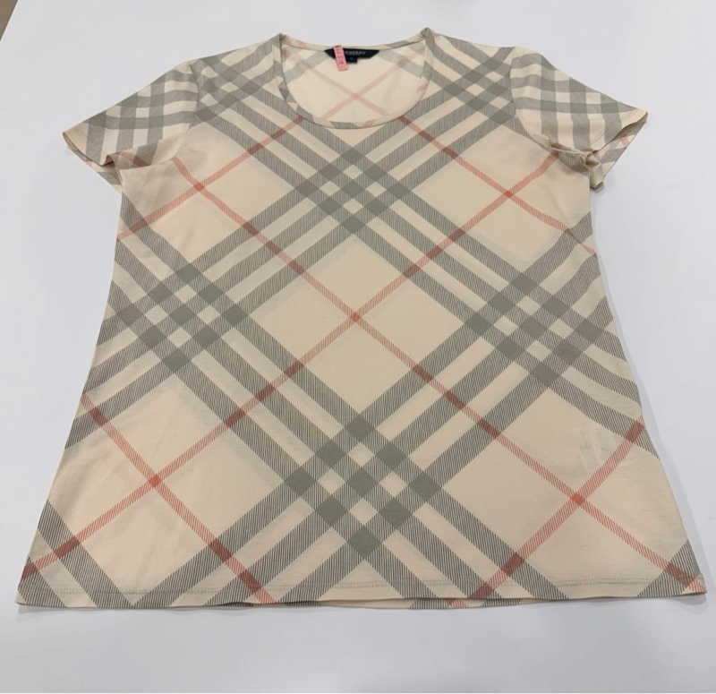 BURBERRY 倫敦 格紋短袖上衣-6